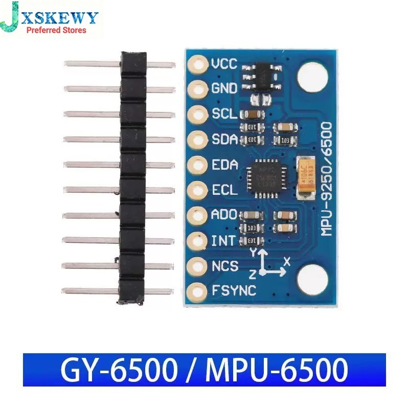 IIC I2C SPI MPU6500 MPU-6500 Mô-đun cảm biến gia tốc quay hồi chuyển 6 trục Thay thế MPU6050 cho Ard