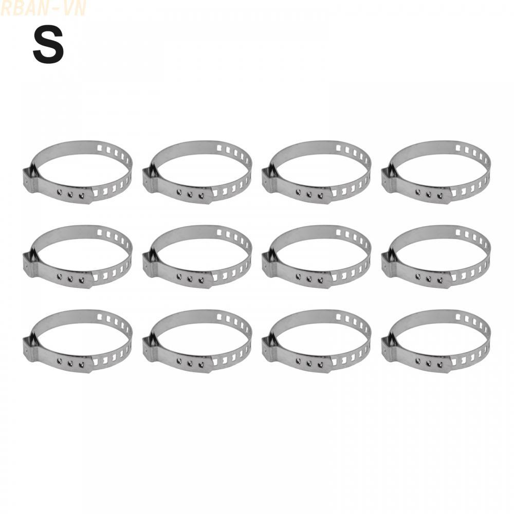 Heavy Duty Stainless Steel Drive Shaft Axle Joint Clip for Car CV Boot Set of 12