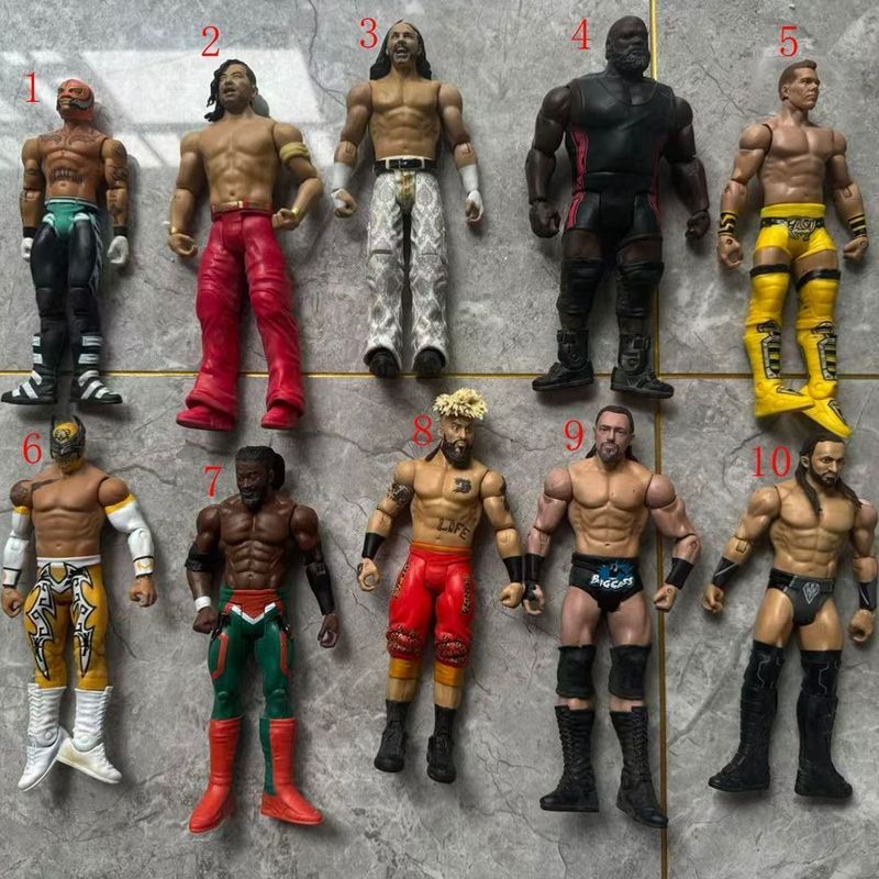 Wrestler Nhân Vật Hành Động Hình Old School Mystery Mark Henry Jeff Hardy