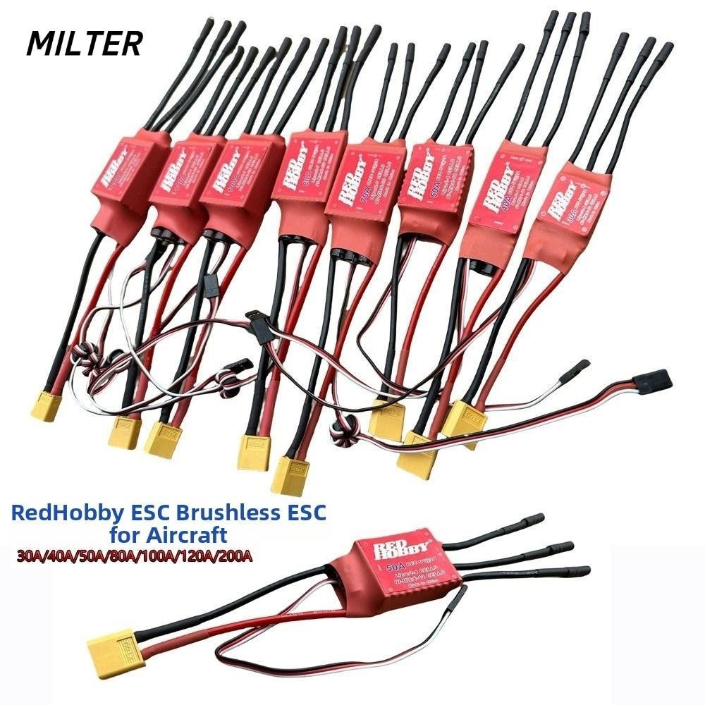 Bộ điều khiển tốc độ điện tử MILTER, ESC không chổi than 3,5 / 4MM XT60 bằng nhựa, Chất lượng cao 30