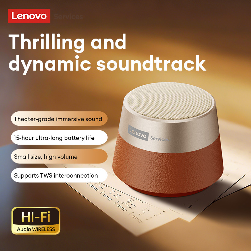 Loa Bluetooth không dây Lenovo HD103 Kết nối không dâyTWS Tuổi thọ pin 15 giờ Nhẹ và di động | BigBuy360 - bigbuy360.vn