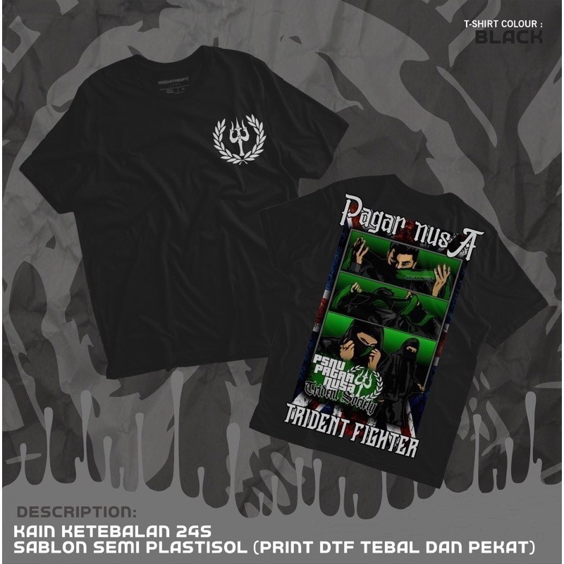 Áo thun xanh Nusa thời trang 2026 Psnu Nusa Trident Fighter