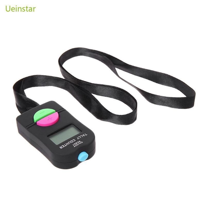 Uein Digital Hand Tally Counter Hướng dẫn sử dụng điện tử Clicker Golf Gym Hand Held Counter
