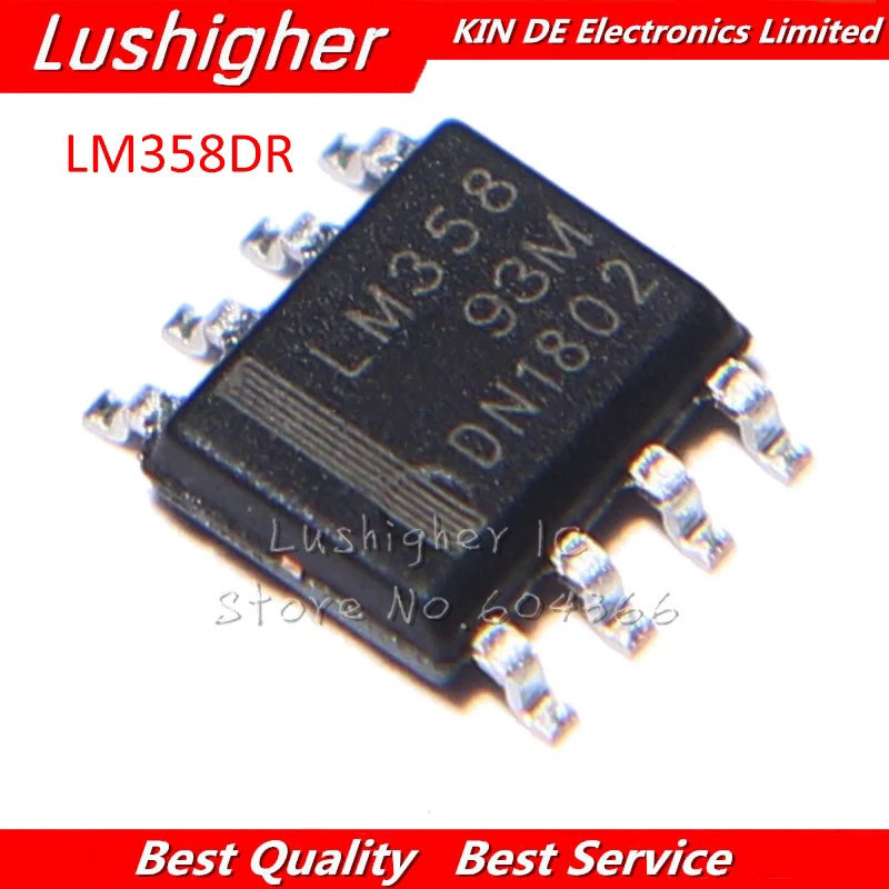 Bộ 50 LM358 LM358DR SOP8 LM358 LM358D SOP LM358DT SMD LM358DR2G Mới Chính Hãng