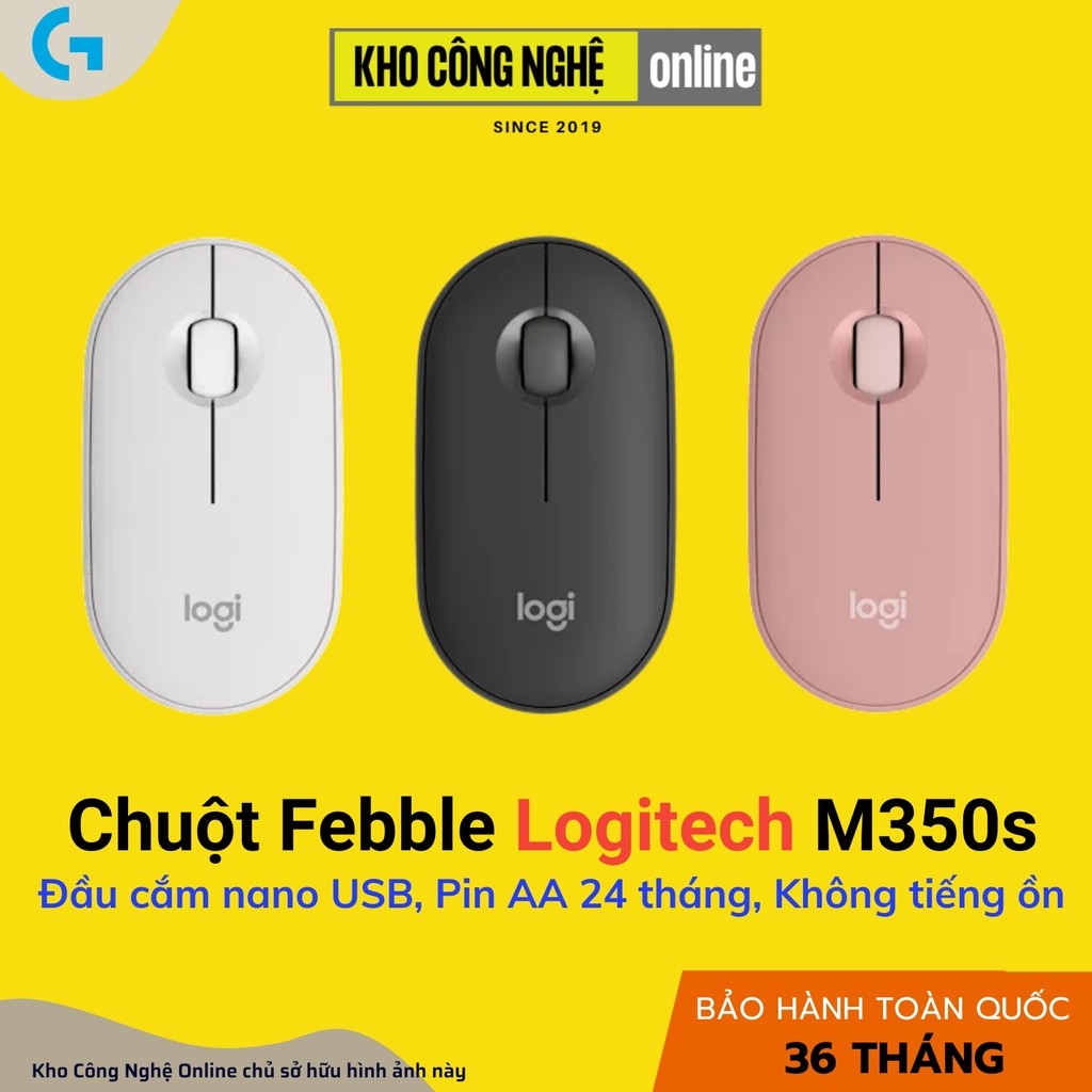 Chuột Febble Logitech M350s (Hàng Chính Hãng)