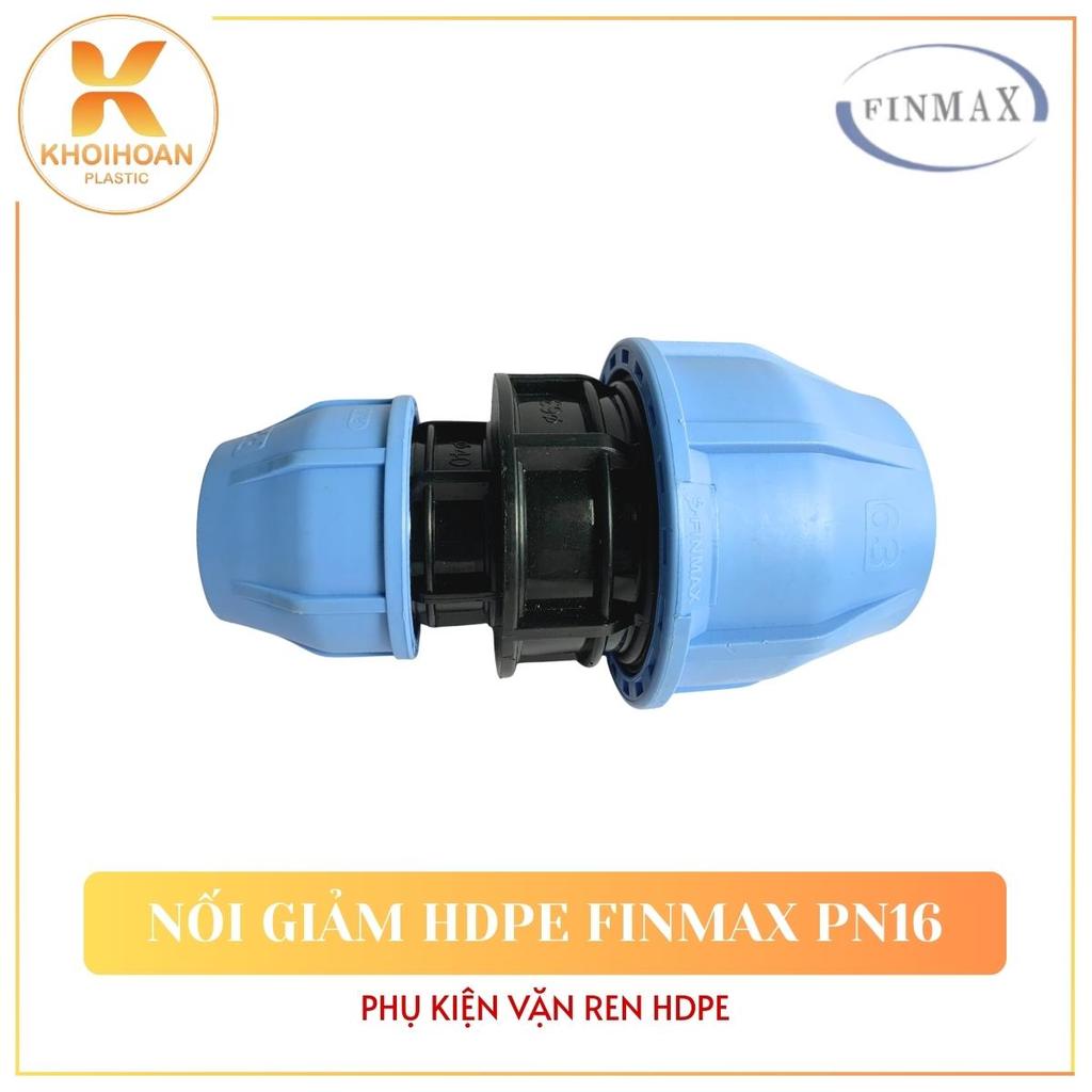 Nối Giảm HDPE Finmax, Nối Rút Vặn Ren Ống Tưới HDPE | Phi 20, 25, 32, 40 | NPP Khởi Hoàn
