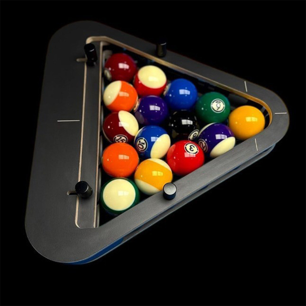 Plastic Billiard Triangle Racks Black Pool Ball Racks Accessories