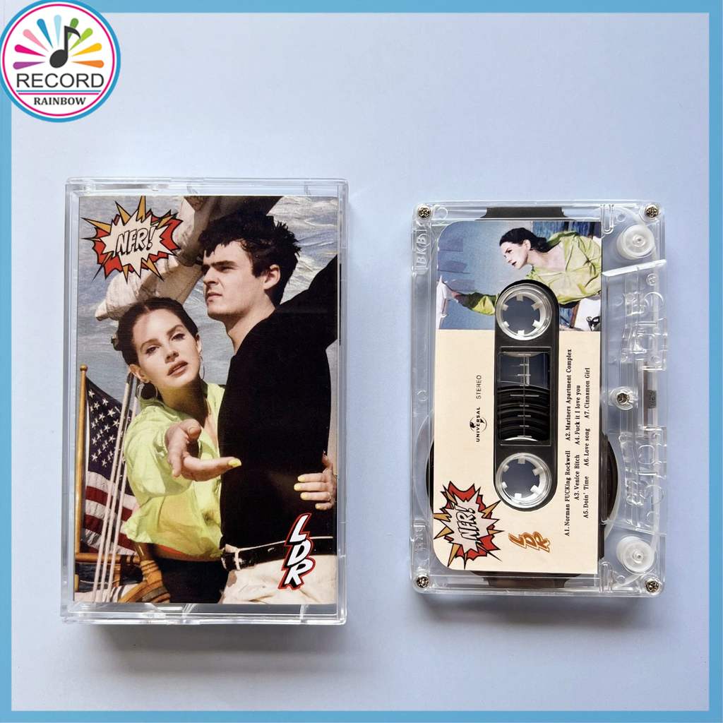 Lana Del Rey Norman Fu/king Rockwell NFR Băng Cassette Tape Brand New [Sealed] Original LLCT