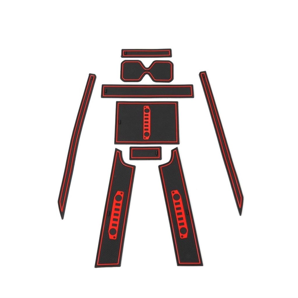 Cửa Rãnh Thảm Cho Suzuki Jimny Cửa Xe Ô Tô Khe Cắm Thảm Cốc Giá Đỡ Miếng Lót Cho Suzuki Jimny 2019 2