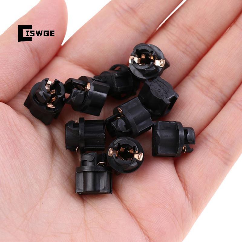 [CISWGE] 5 Đèn Tín Hiệu T5 Led Twist Soet Bảng Điều Khiển Cụm Soet Giá Đỡ Đèn Đế T5 Đế Bóng Đèn Ô Tô