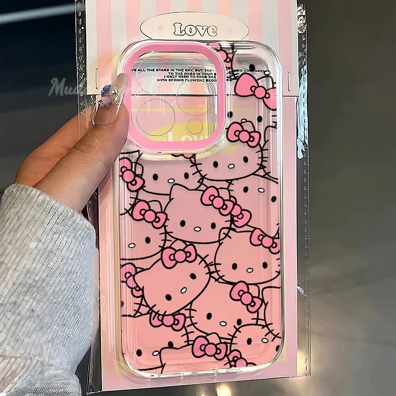 MUDA katty Gửi Từ Thái Lan Ốp Điện Thoại Di Động Dễ Thương Chống Sốc Cho IPHONE 17 16 11 12 13 14 15