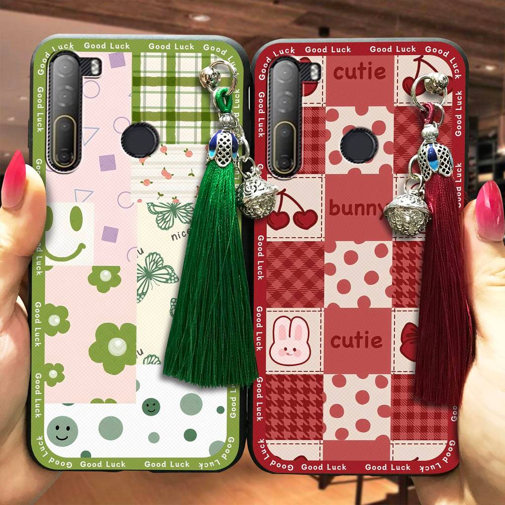 Ốp Điện Thoại Tua Rua Chuông Cho HTC Desire 20 Pro / D20 Pro Graffiti Chống Bụi Bảo Vệ Túi Điện Thoạ
