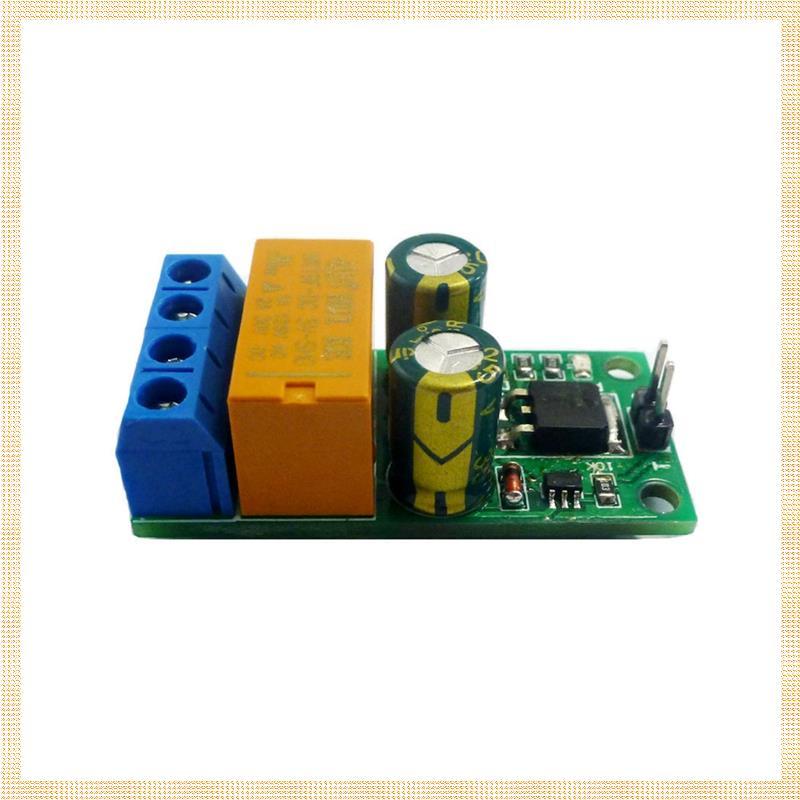[1fnejakblh.ph] DC6-24V 2A Mô-đun rơle điều khiển phân cực ngược tự khóa DR55B01 Bảng điều khiển phí