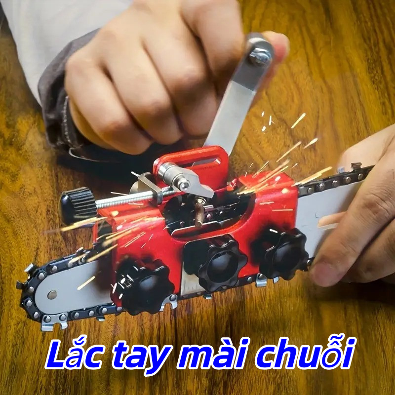 Chain Grip Mài Blade Chain Sharpener cầm tay Chain Saw mài Chain Tool Frosted Loại cầm tay Lắc Chain