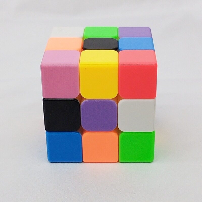 rubik rs3m v5 rubik 3x3 nam châm gan Supersde Khối lập phương Sudoku 9 màu Khối lập phương Rubik hoa