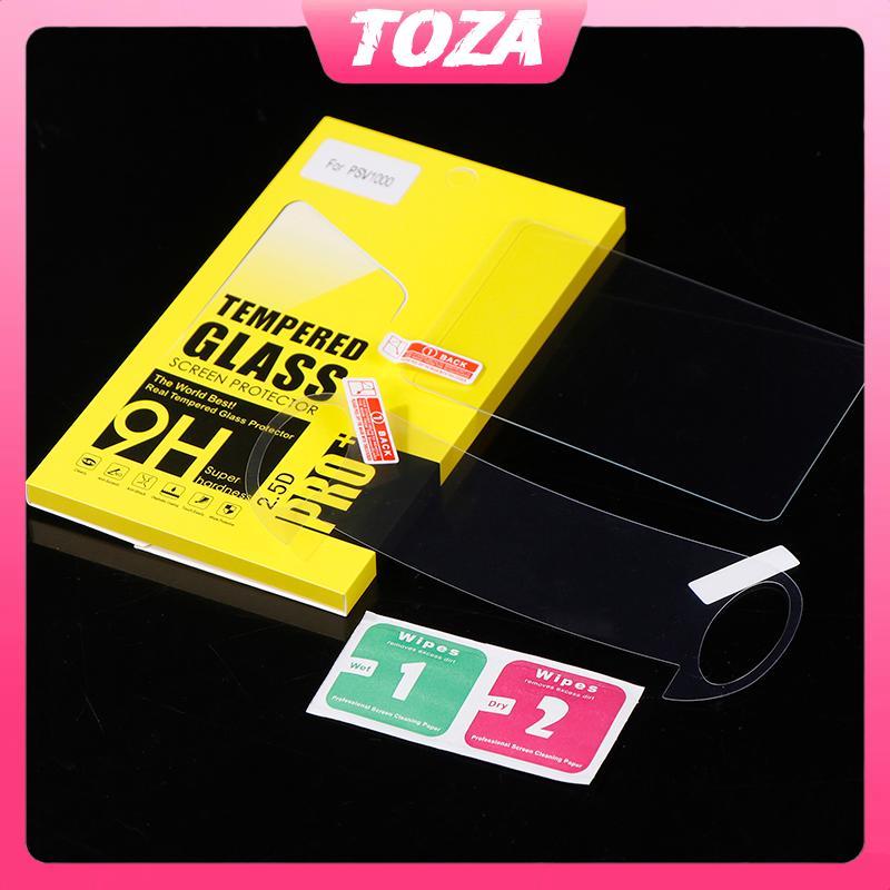 TOZA 1 Bộ Phụ Kiện DIY Kính Cường Lực Trong Suốt Full HD Bảo Vệ Màn Hình Mặt Trước Ba Phim Bảo Vệ Ch