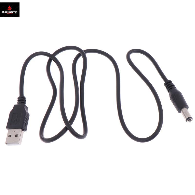 Cáp sạc USB sang DC 5.5mm Cắm Ja Cáp nguồn USB cho máy nghe nhạc MP3 / MP4