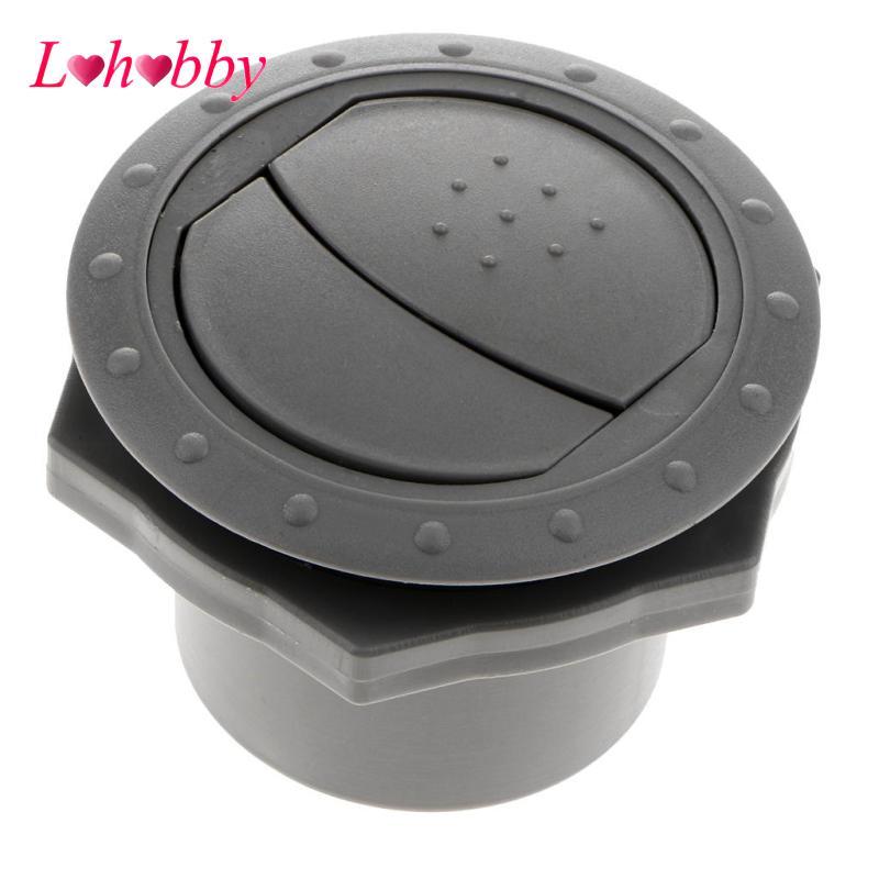 Có thể điều chỉnh 3 '' x2 '' Xe RV Lỗ thông hơi tròn ABS Louver Lưới tản nhiệt, Xoay mở