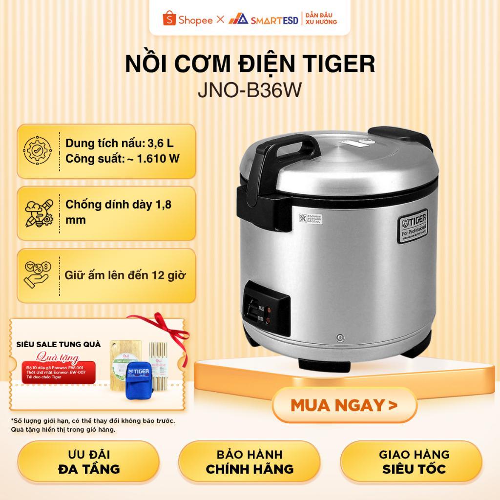 Nồi cơm điện Tiger JNO-B36W - Dung tích 3.6 lít - Công suất 1610W |HỎA TỐC 2H HCM|