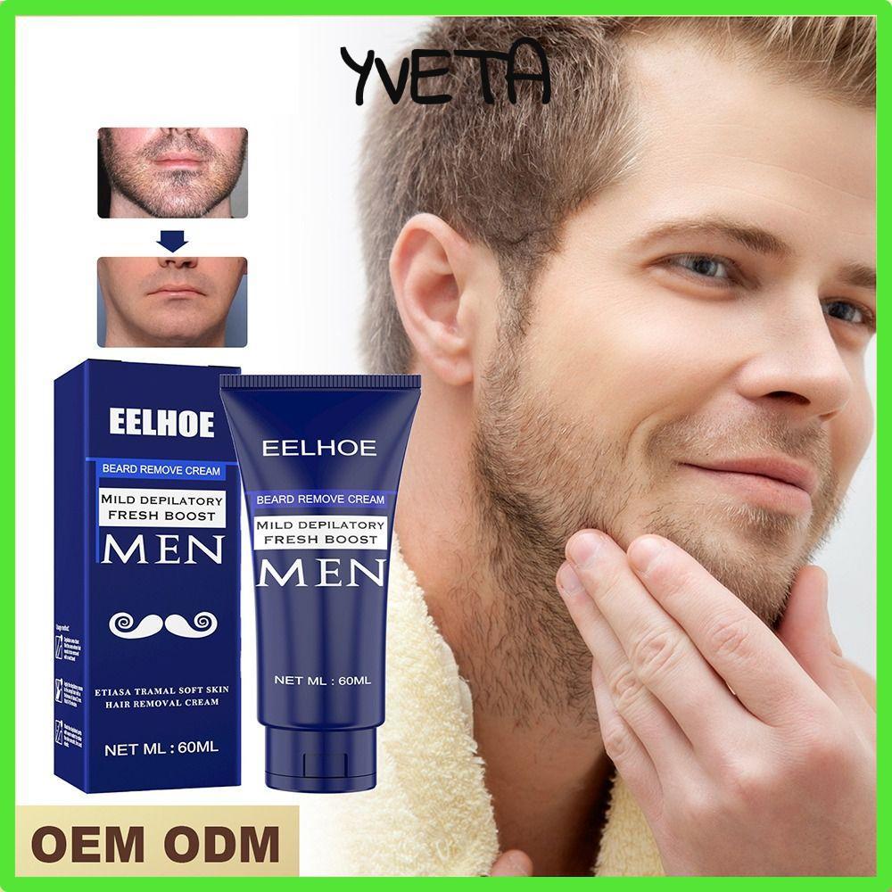 YVETA Depilatory Paste Men Beauty Tool Armpit Beard Moustache Remover Cream