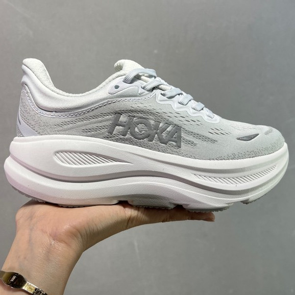 Giày chạy bộ nam nữ Hoka Bondi 9 và Hoka Clifton 10