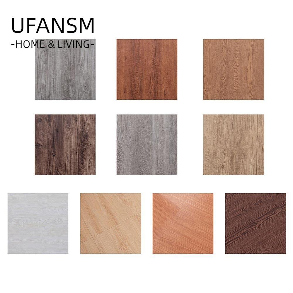 Nhãn dán sàn hạt gỗ tự dính UFASM, Nhãn dán sàn tự dính dày SXP chống mài mòn, Nhãn dán phòng khách 