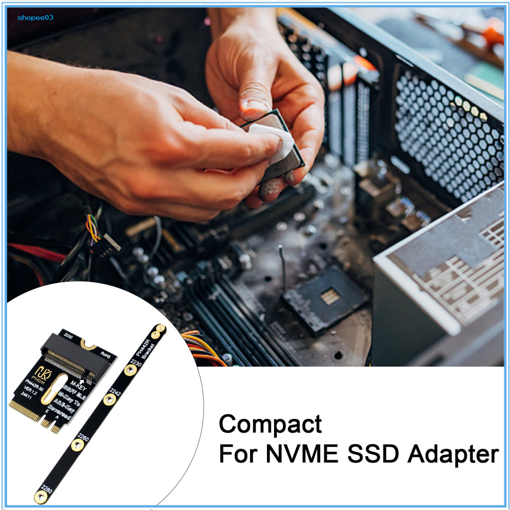[Ky] Thẻ mở rộng M.2 Ae sang Nvme Ssd Bộ chuyển đổi Nvme Ssd hiệu suất cao M.2 Ae sang Nvme Ssd Pcie