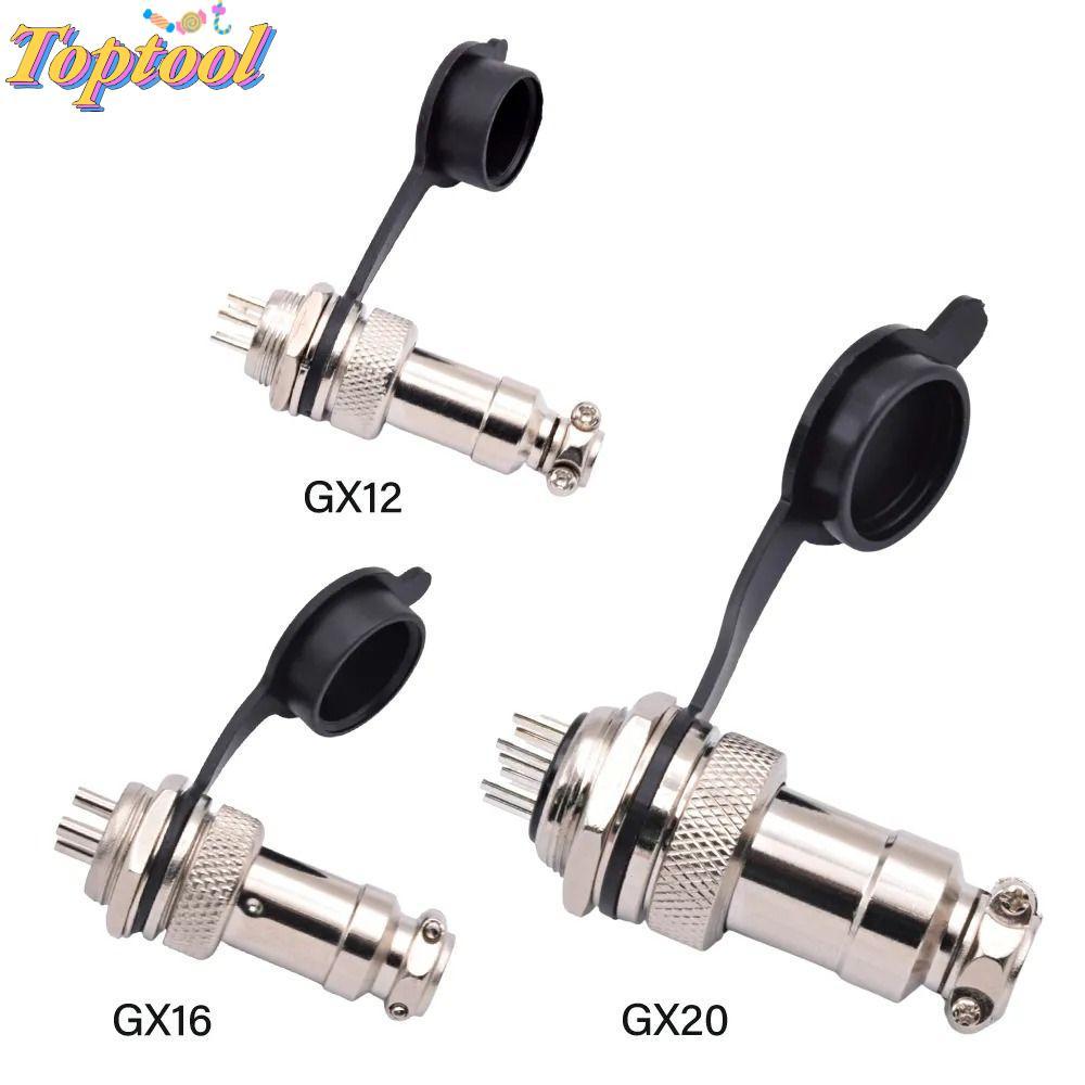 Nắp chống bụi TOPTOOL GX12 GX16 GX20, Vỏ ổ cắm tròn hàng không GX12 GX16 GX20, Vỏ đầu nối cáp hàn ch
