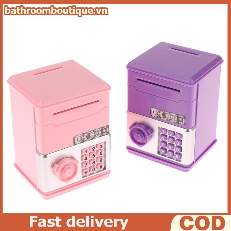 BABO Kids Password Piggy Bank - Hộp đựng tiền xu ATM Mini dành cho đồ chơi sinh nhật cho trẻ em.