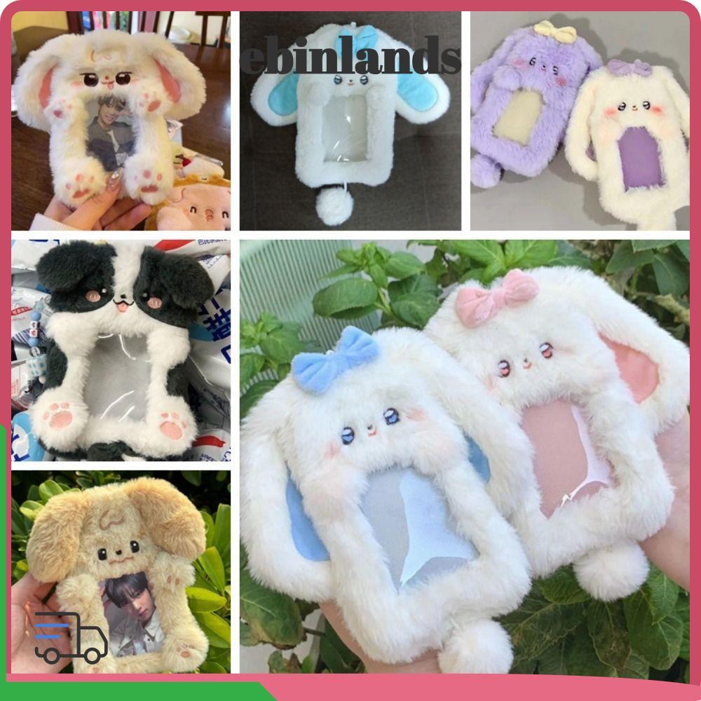 Hộp đựng thẻ ảnh NOVOCCT, Thẻ Photocard sang trọng hình thỏ / chó / mèo, Thỏ tai to dễ thương / Quà 