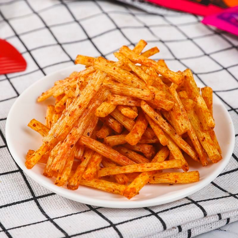 Hương dang dang cay dải tay xé hương vị bò say rượu ngũ giác cay dải đồ ăn nhẹ cay