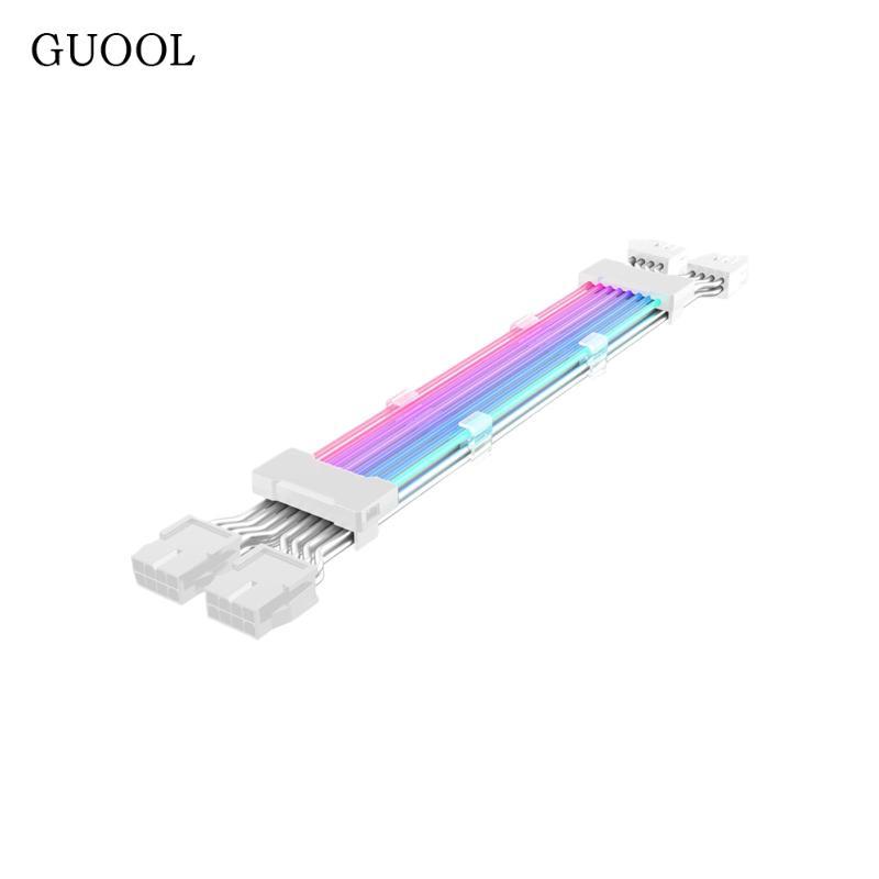 Cáp PCIe 24Pin 2x8Pin 3x8Pin 8 Pin RGB Cáp Nối Dài Cáp RGB Cho PC