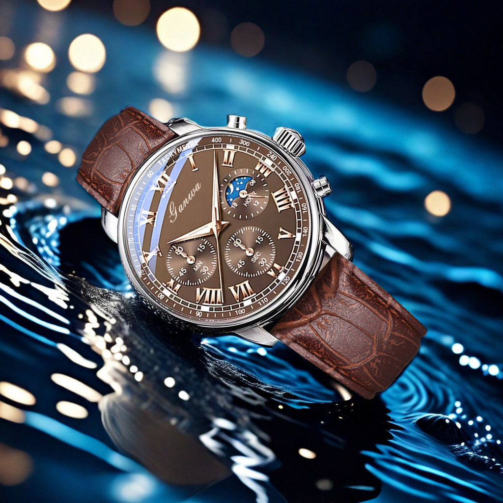 Đồng hồ nam Đồng hồ nam Live Niche Exam Quartz Đồng hồ nam Cảm giác cao cấp