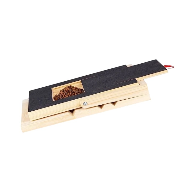 PCF * Dog Nail Scratch Pad Dog Nail File Board with Snacks Box Nail Grinding Pad