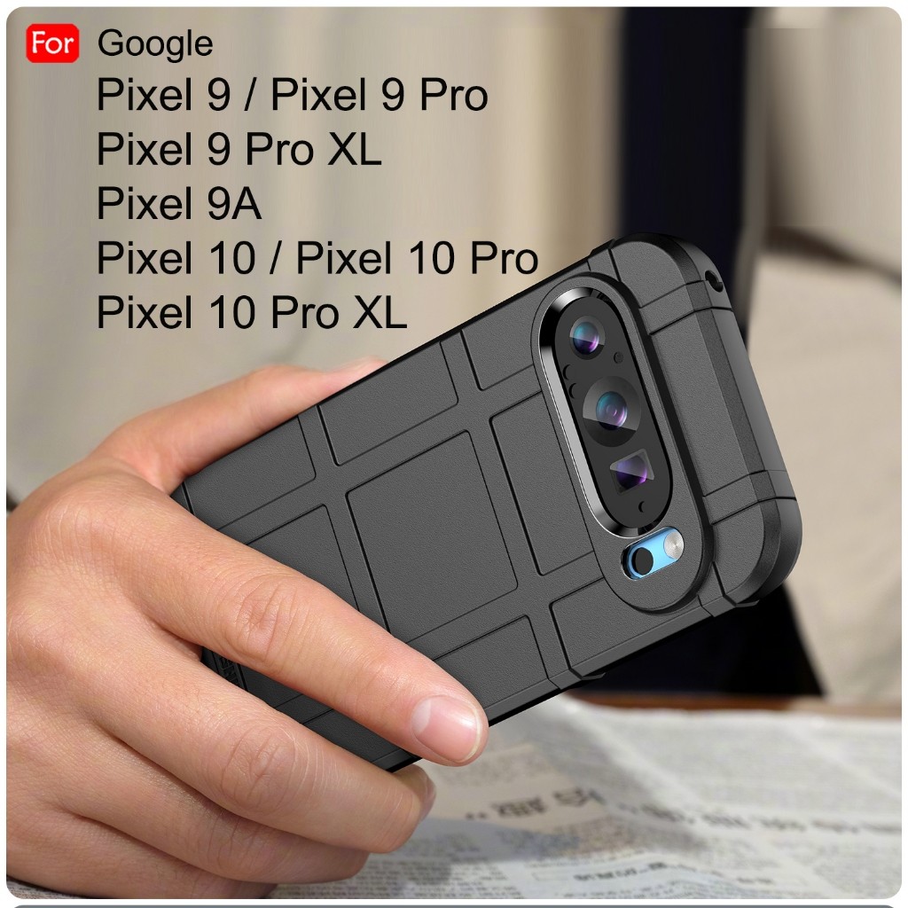 Ốp điện thoại TPU dày cho Google Pixel 9 9 Pro XL / Pixel 9A / Pixel 10 Pro 10 Pro XL Shield