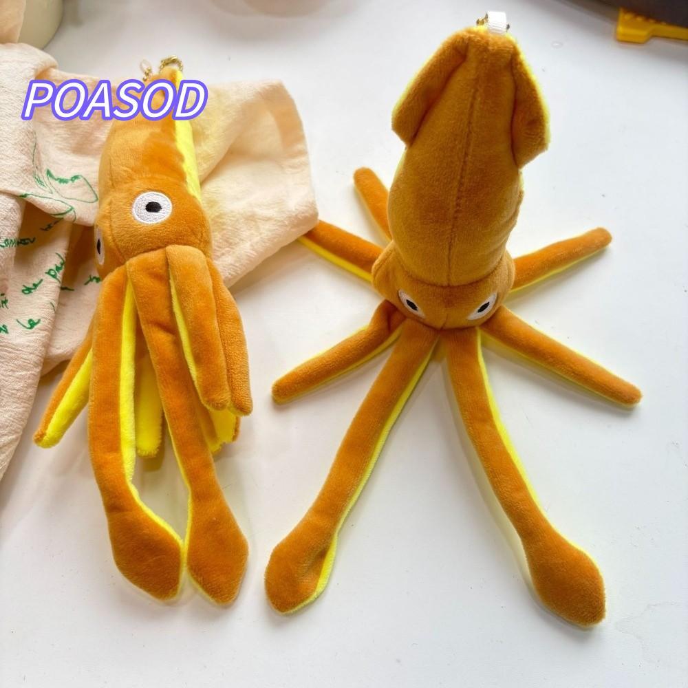 MAYSHOW Octopus Plush Toy, Phim hoạt hình Ocean Series Đồ chơi nhồi bông, Búp bê mực dễ thương Quà t