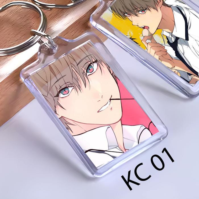 Keychain BAEK CIRRUS MANHWA LOST IN THE CLOUD - Ganci MANHWA- Gantungan Kunci - BAEK CIRRUS - KC 01