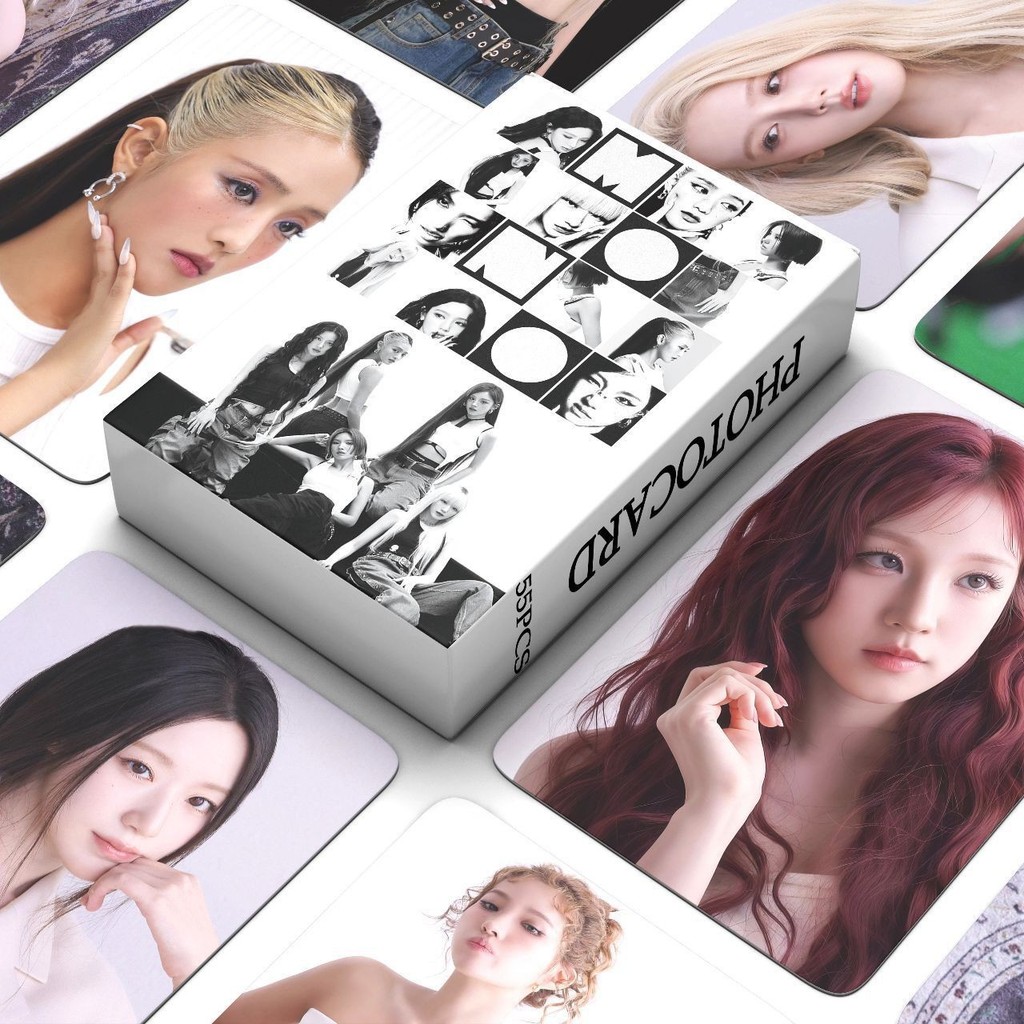 KPOP 55 Cái / hộp GIDLE Photocards IDLE Mono KPOP LOMO Thẻ Bộ Sưu Tập Thẻ