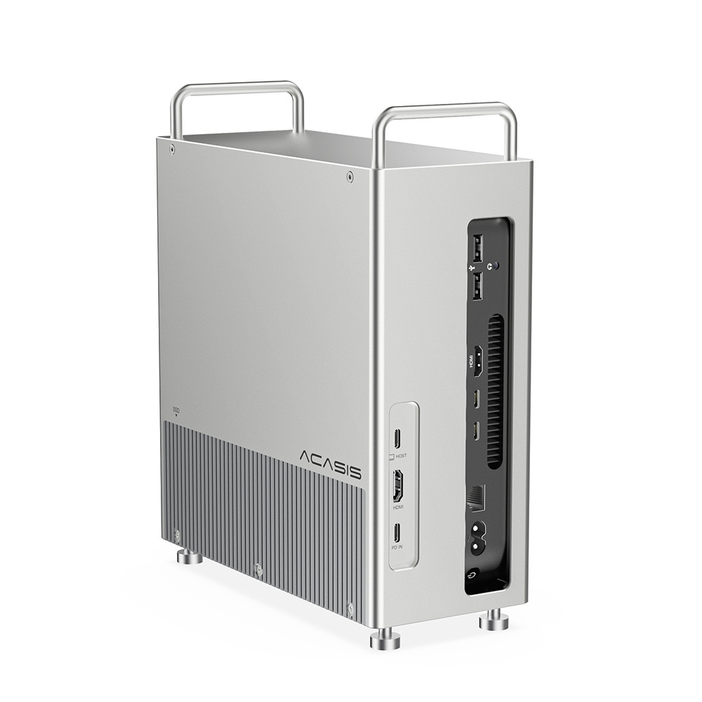 Đế & Đế máy trạm ACASIS Mac Mini M1 & M2 với 8TB M.2 NVMe SSD Enclosure Station HDMI, SD / TF 4.0, 2