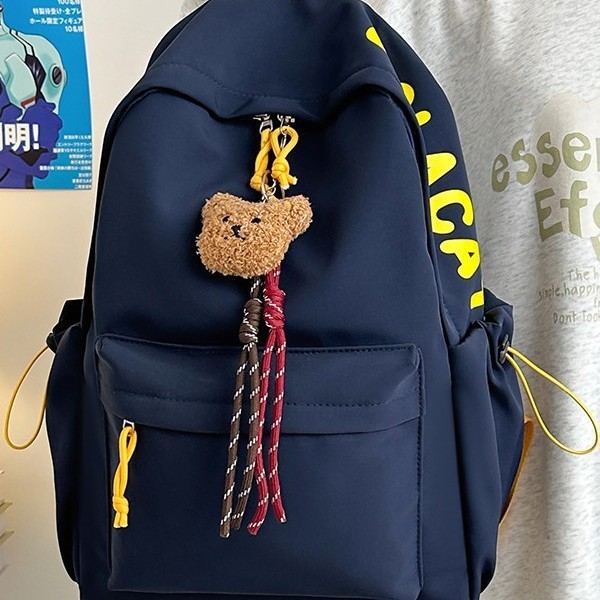 Women's Backpack Letter Backpack Casual Backpack Good-looking Backpack Versatile Backpack Student Sc