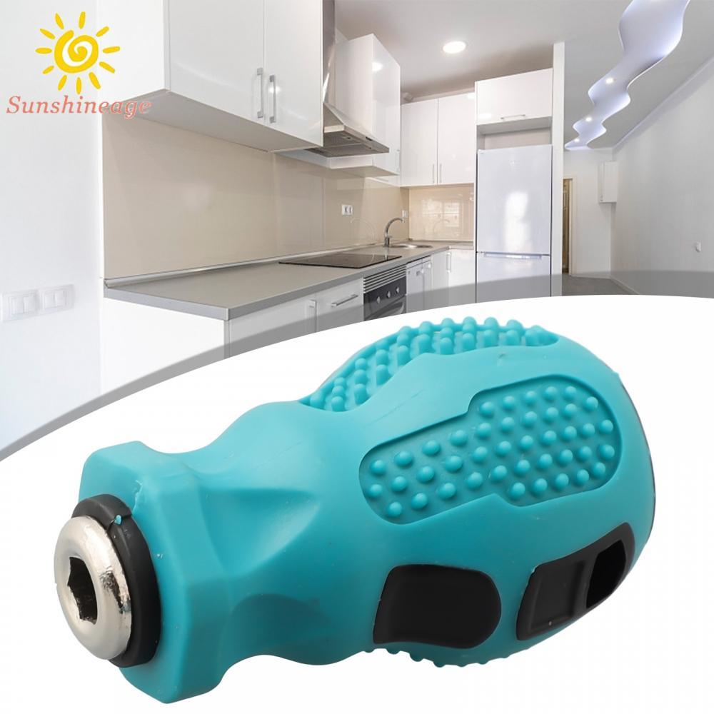 【SUNAGE】6.35mm 4mm Hex 5mm Round Compatible Bit Holder Handle for 1/4 Drive Tools【HOT Fashion】