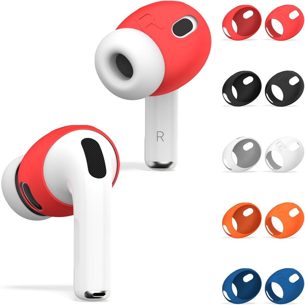 [5 Cặp] Dành cho AirPods Pro 3 Ear Tip Cover [Fit in Case], Silicone mềm AirPod Pro 3 Ear Cover Chốn