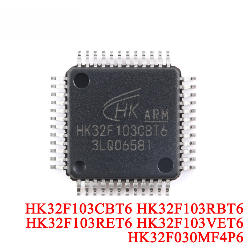 10 Cái / 1 cái HK32F103CBT6 HK32F103RBT6 HK32F103RET6 HK32F103VET6 HK32F030MF4P6 HK32F103 ARM Cortex