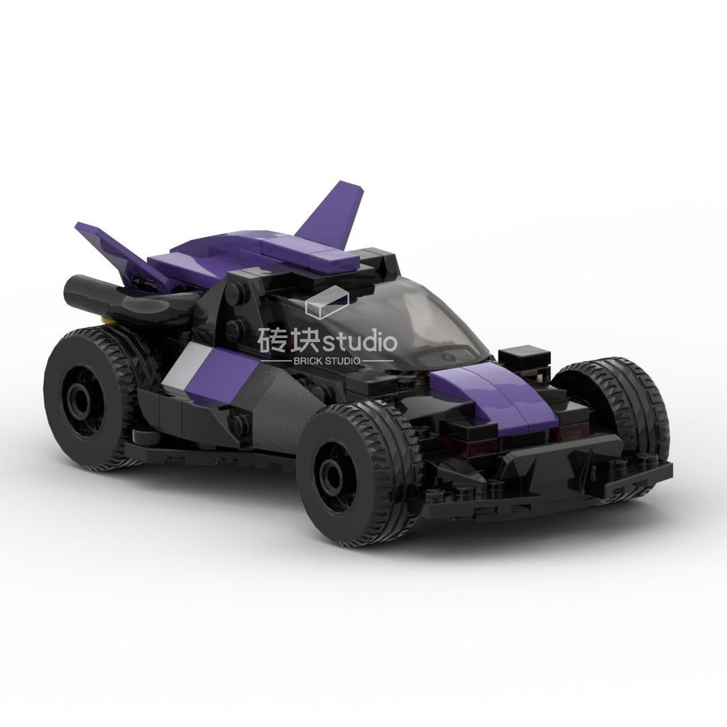 Moc Tương thích Lego 8 dây dẫn động bốn bánh Boy Brothers Racing Emperor Superstar Boy Khối xây dựng