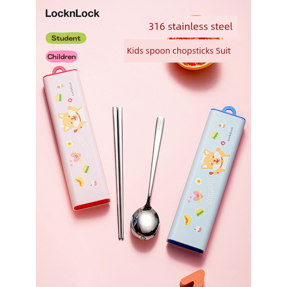 Hộp cơm trưa đặc biệt Lock & Lock cho trường học Thép không gỉ 316