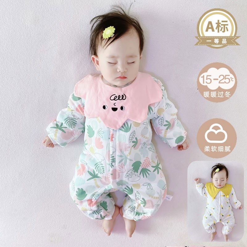 5 Quần Áo Sơ Sinh Cho Bé Mùa Thu Đông Phong Cách 0-3 Tháng Bé Gái Mùa Đông Áo Khoác Đi Chơi 6 Quilte