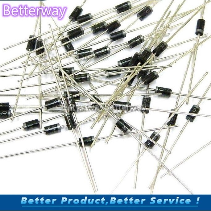 Diymore 100 Chiếc 1A 1000V Diode 1N4007 IN4007 DO-41 MỚI