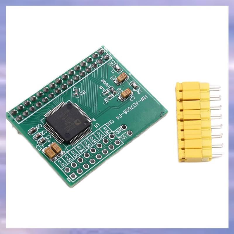 (V L A O) AD7606 Mô-đun ADC lấy mẫu đồng bộ 8 kênh 16-Bit - Thu thập dữ liệu tốc độ cao 200KHz