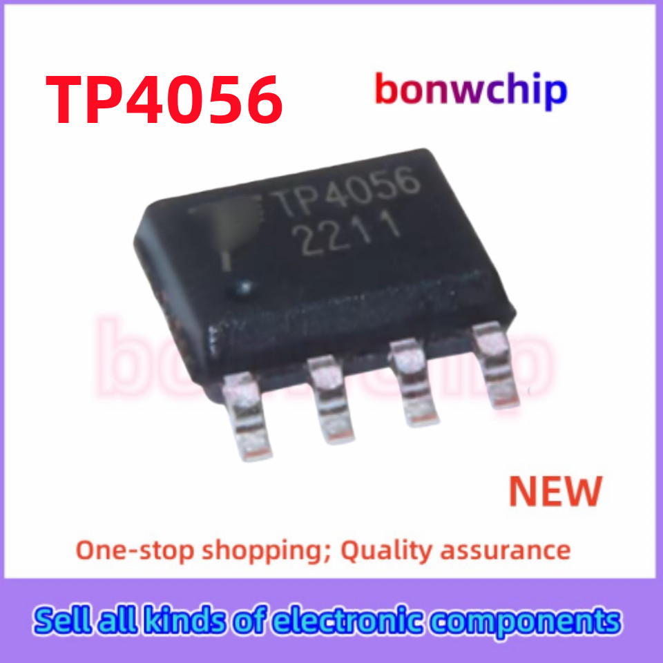 10 Cái / lốc Chính Hãng Chính Hãng Miếng Dán TP4056 4056E 4056 Gói ESOP-8 1A Pin Quản Lý Điện Chip