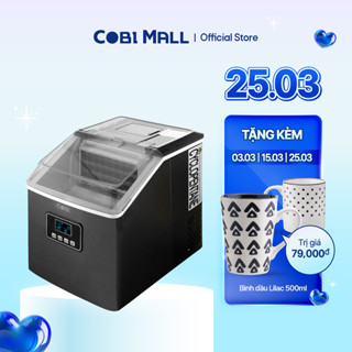 [Hỏa Tốc HCM] Máy Làm Đá Tự Động COBI CB-20F – Công Suất 20kg/Ngày, Nhỏ Gọn, Tiện Lợi